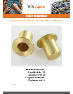 SOCKETS Brass 12X10 to Collar 2