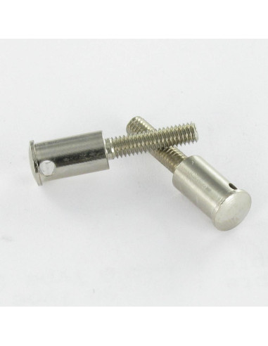 1 x TERMINAL Cheese Head Nickel Plated Brass...