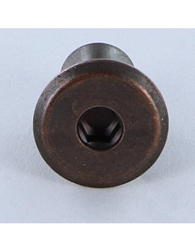 1 x Binder Nuts Flat Head Head Diameter: 15...
