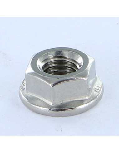 1 x Nut Flanche Without Serration M8 DIAM17...