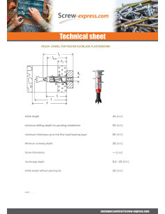 Plug DUOBLADE Fischer Without Screw 2