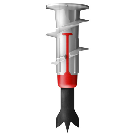 1 x Plug DUOBLADE Fischer With Hook Round