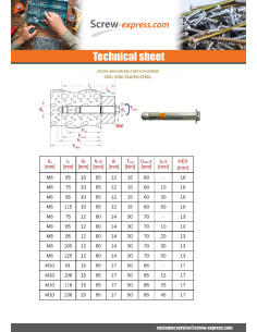Bolt With Nut Anchor M12X117 With Machine Screw Hexagonal... 2