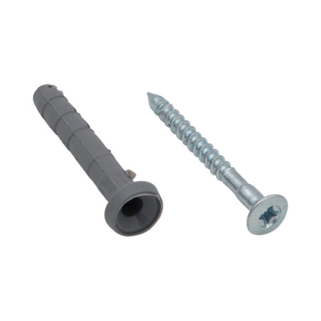 1 x Plug Nails Flat Head 8X75 Zinc Plated