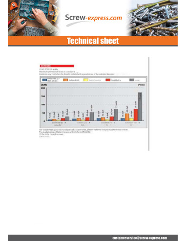 1 x Plug Nylon DUOPOWER Fischer 6x30 + 4.5x40...