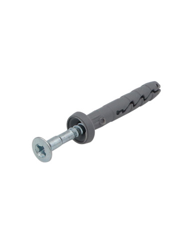 1 x Plug Nails RAWLPLUG Flat Head 8X60 Zinc Plated