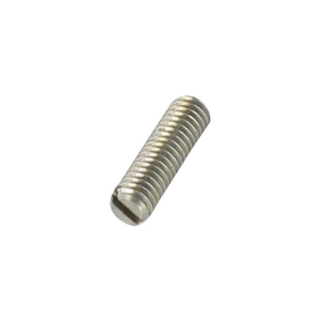 1 x Machine Screw Set Screw Slotted to Tip M6X10 Stainless Steel A2