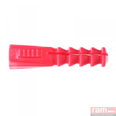 1 x Plug POLYETHYLENE RAM R 8X39 Without Collar