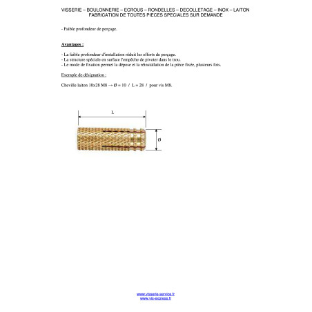 1 x Plug Brass 5X16 M4