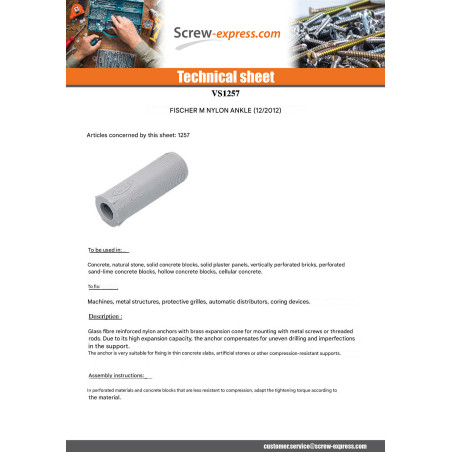 1 x Plug M Fischer M12