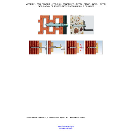 1 x Plug Nylon Without Collar Fischer SX 8X65