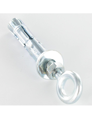 1 x Plug Anchor With piton M10 16X60 Zinc Plated