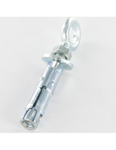 1 x Plug Anchor With piton M10 16X60 Zinc Plated