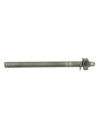 1 x Threaded Rod Anchor CHEMICAL M12X220 Zinc...