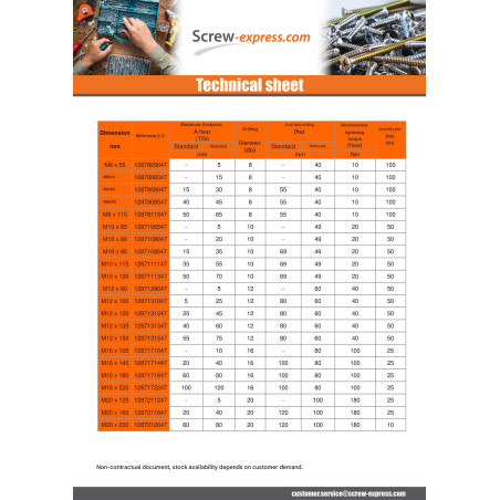 1 x Stud Anchor R-HPTIIZF M8X65 Zinc Plated Lamellar