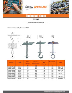Toggle Plug Fischer M5X100 Zinc Plated KD5 2
