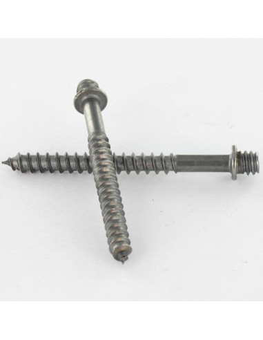 1 x PAWS to Wood Screws Steel 7X40