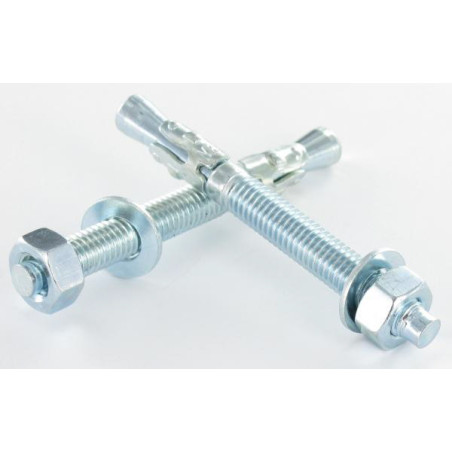 1 x Stud Anchor M16X140 Zinc Plated