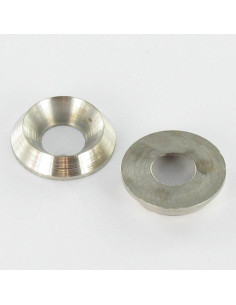 BOWL Screw FULL M4 Nickel Plated Brass