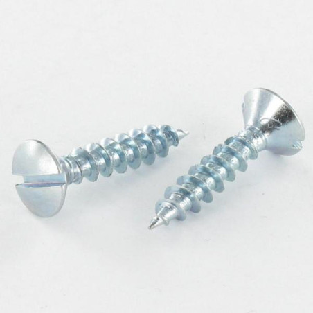 1 x Savis Chipsboard Screw Pan Countersunk Head Slotted 3.5X16 Zinc Plated