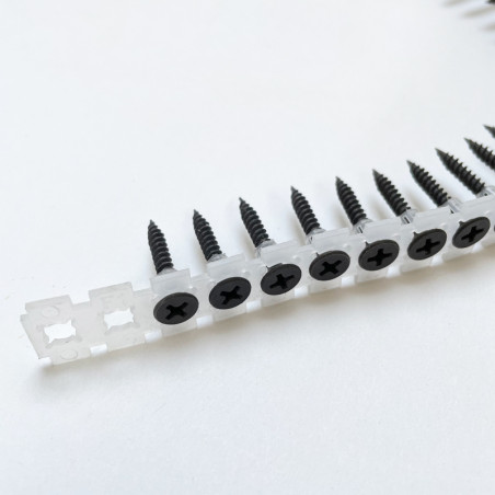 1 x Roll of plasterboard 50 screws for gun Phosphated Plain 3.5X35