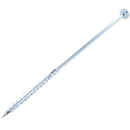 1 x Savis Chipsboard Screw Disc Head Screw T40 10X400 Zinc Plated