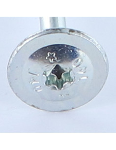 Savis Chipsboard Screw Disc Head Screw T40 8X100 Zinc Plated 2