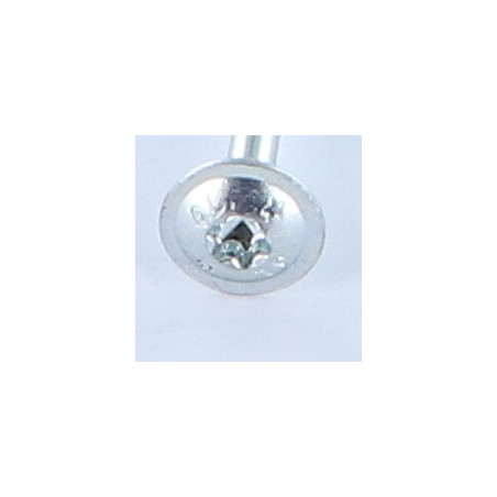 1 x Savis Chipsboard Screw Disc Head Screw T40 8X100 Zinc Plated