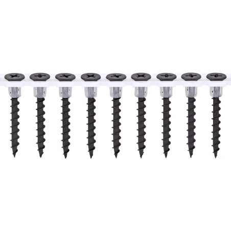 1 x Roll of plasterboard 50 screws for gun Spax GIX-B 3.9X35 Phosphated Plain