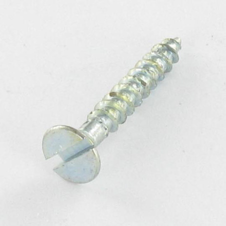 1 x Chipboard Screw Countersunk Head Slotted 4X45 Zinc Plated