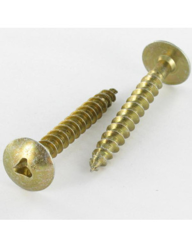 1 x Chipboard Screw Truss INVOLTUR 6X40 Black...