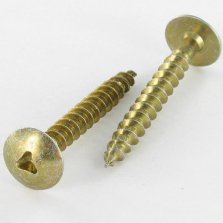 1 x Chipboard Screw Truss INVOLTUR 6X40 Black Zinc Plated