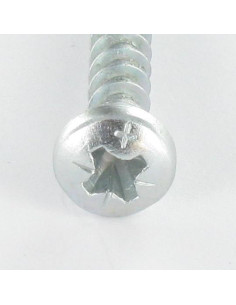 Chipboard Screw Round Head Pozi 5X20 Zinc Plated 2