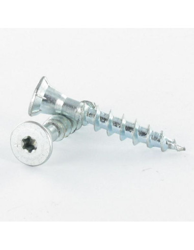 1 x Chipboard Screw CACHTOR 6X38 Zinc Plated