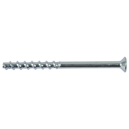 1 x Screw For Concrete Countersunk Head Torx 6X120 Zinc Plated