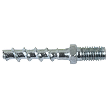 1 x Screw For Concrete Head THREADED MALE 6X75 Zinc Plated
