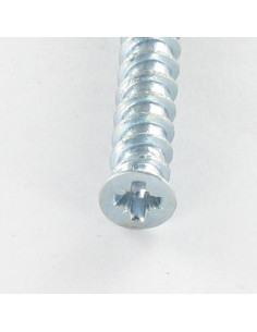 Euro screw Countersunk Head Pozi 6.3X10 Head Diameter: 6.... 2