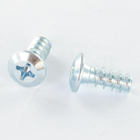 1 x Euro screw Large Round Head Phillips 6.5X16 Zinc Plated