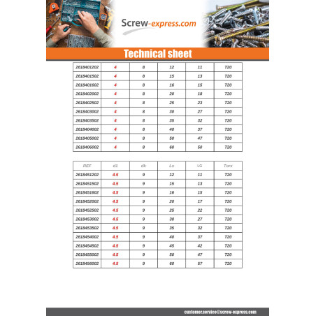 1 x Spax Wood Screw Round Head T-STAR+ T20 Wirox 4.5X35
