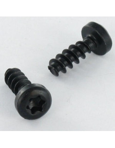 Screw For Plastic Pan Head T10 3X16 Black Zinc Plated...