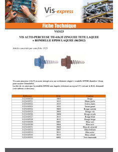 Self Drilling Hexagonal Head 4.8X35 Neoprene Bonded... 2