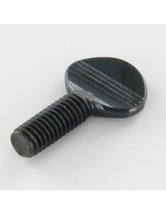 Shoulderless Thumb Screw M6X15 Black Zinc Plated