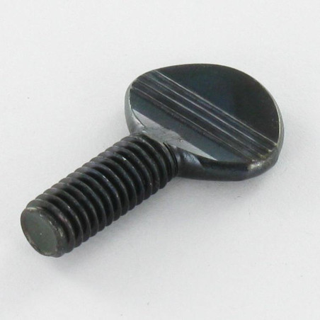 1 x Shoulderless Thumb Screw M6X15 Black Zinc Plated