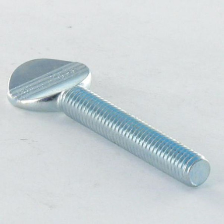 1 x Shoulderless Thumb Screw M8X15 Zinc Plated