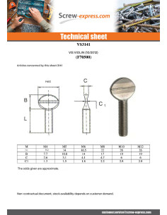 Shoulderless Thumb Screw M6X15 Black Zinc Plated 2