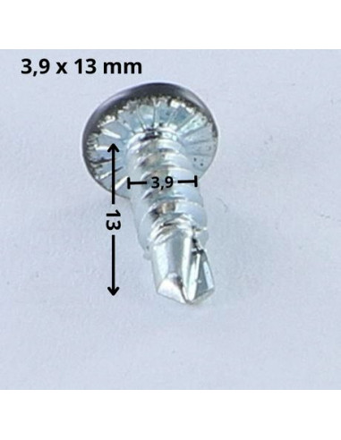 1 x Self Drilling Cylindrical Button Head...