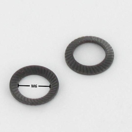 1 x Washer SCHNORR M6 Steel Type S 416300