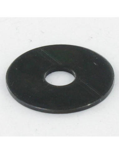1 x Washer Flat M8X30X1.5 LL Black Zinc Plated