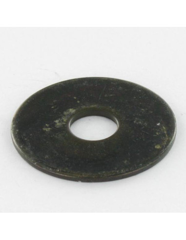 1 x Washer Flat M10X27X2 L Black Zinc Plated