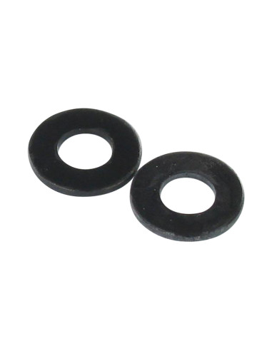 1 x Washer Flat M4X10X0.8 M Black Zinc Plated